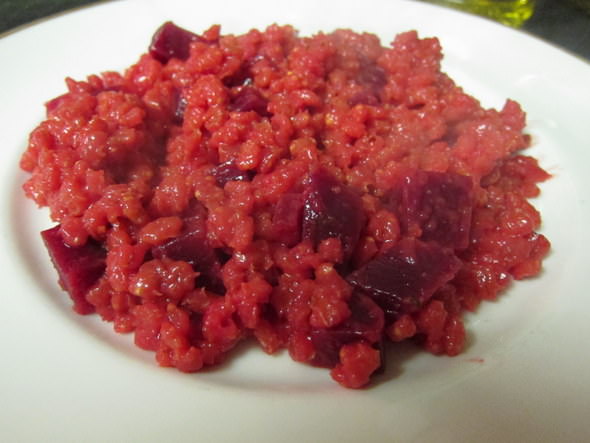 Corpulent Capers: Beetroot Barley
